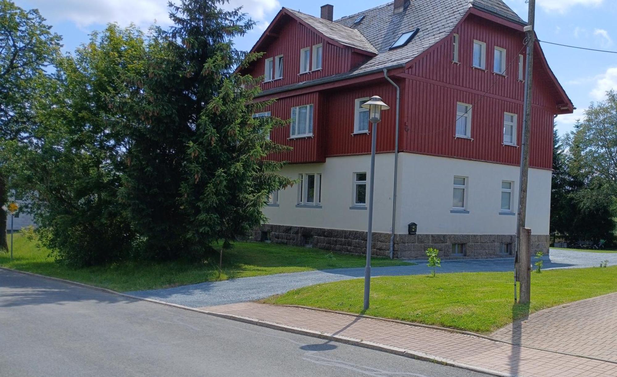 Ok Ferien - Altes Bahnhaus Apartment Muldenhammer Exterior photo